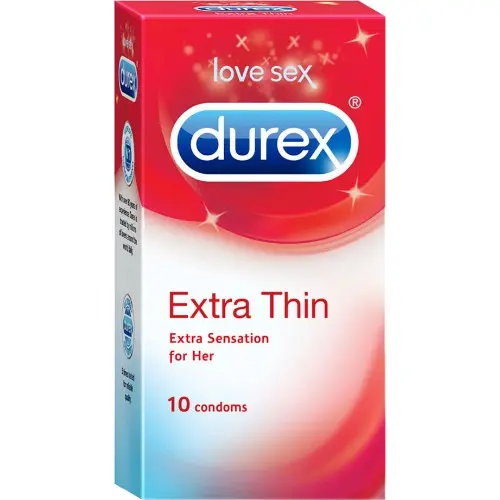 Durex Condom 10pc #Extra Thin