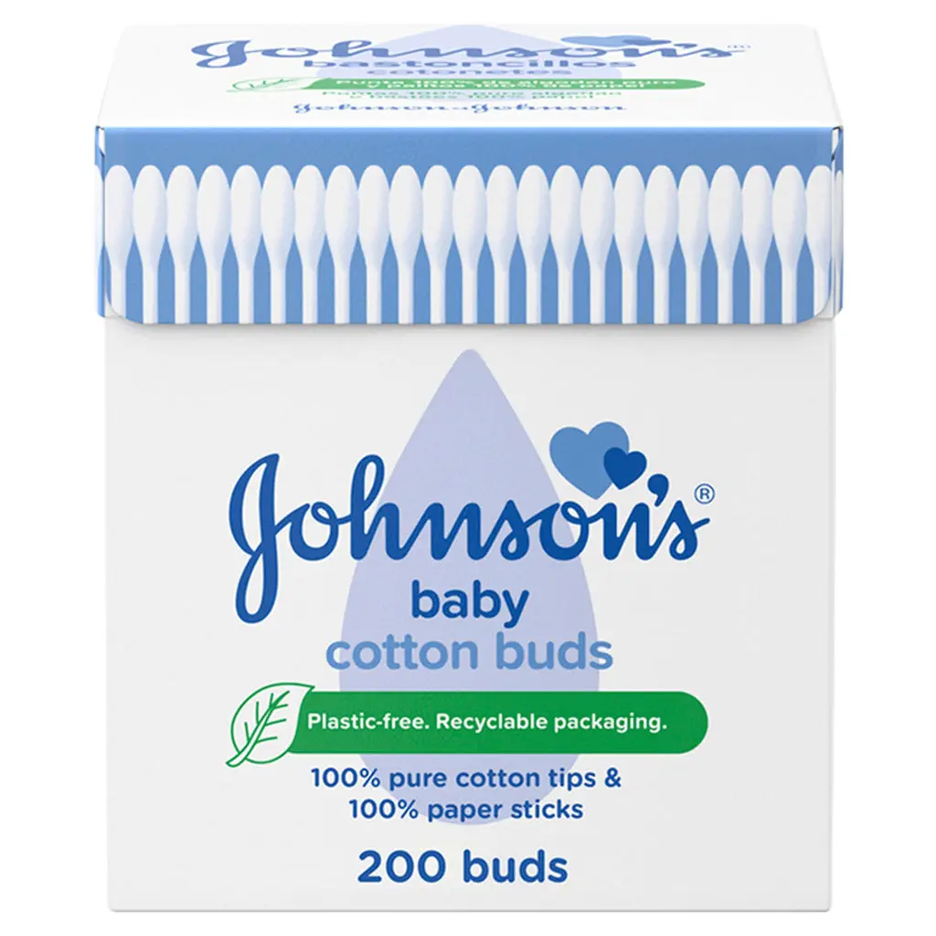 Johnson & Johnson Ear Buds Jar