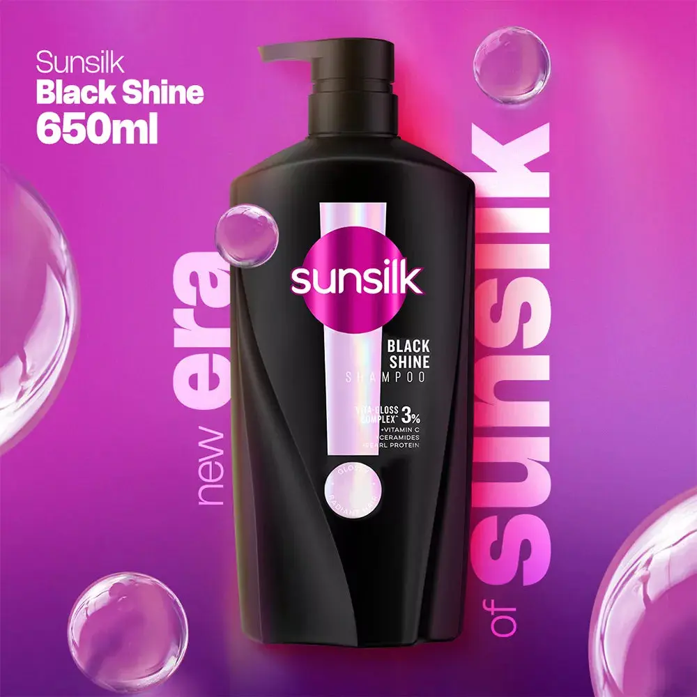 Sunsilk Shampoo 650 ml Black