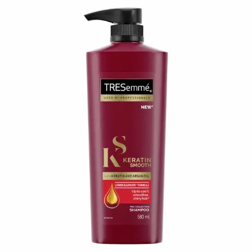 Tresemme Shampoo 580ml Red Keratin Smooth