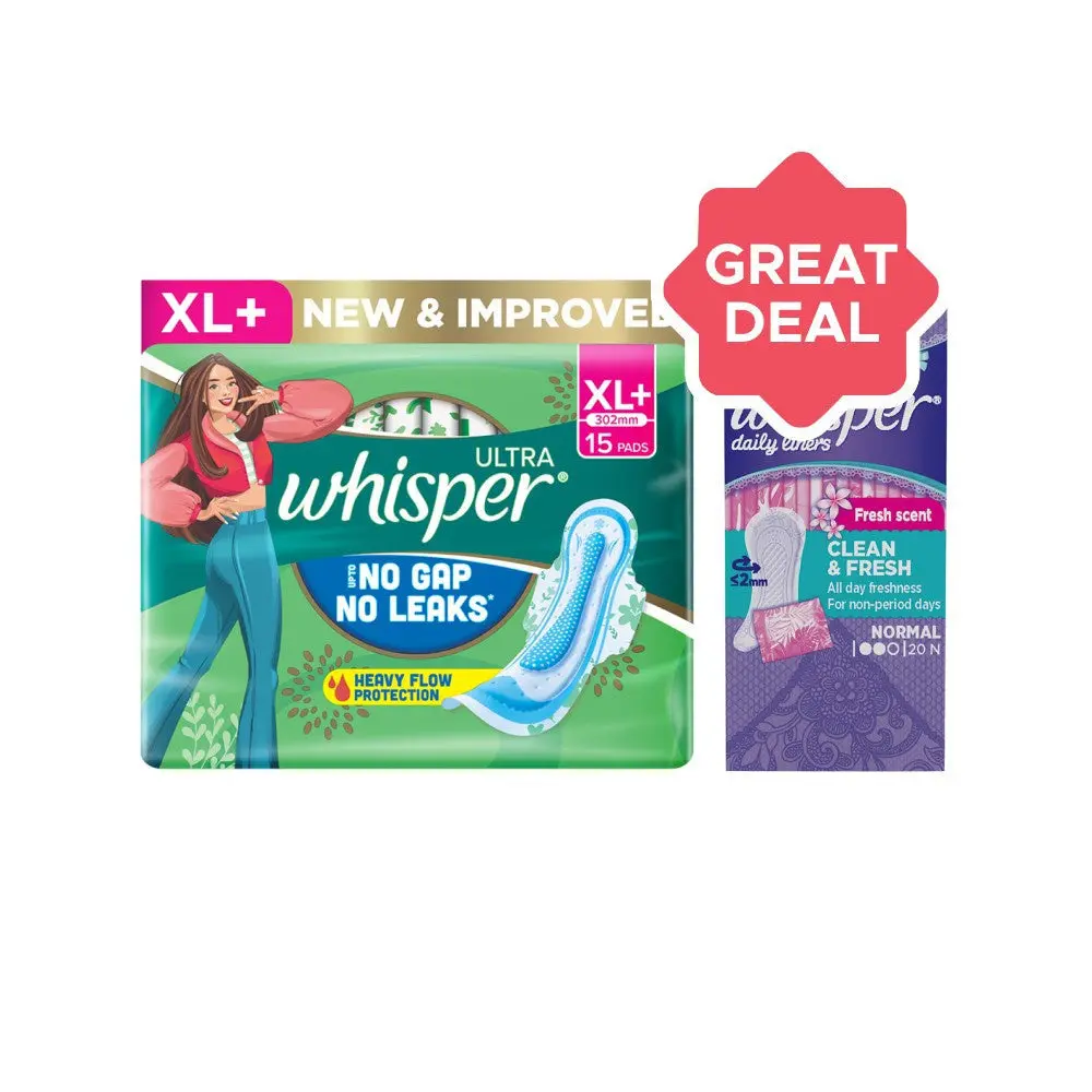 Whisper Sanitary Panty M-L