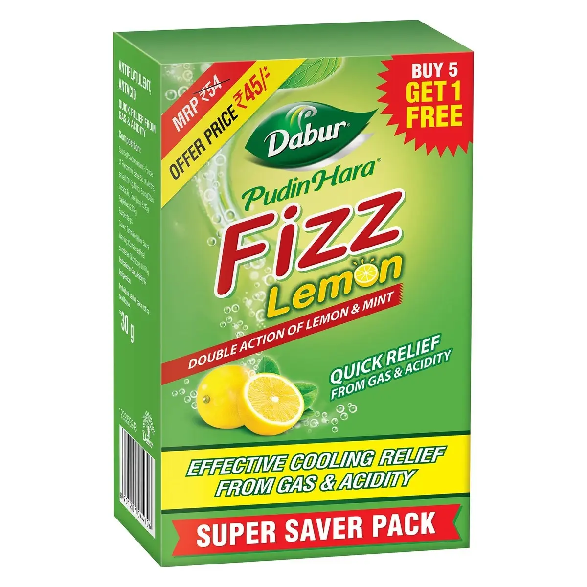 Dabur Ph Lemon Fizz