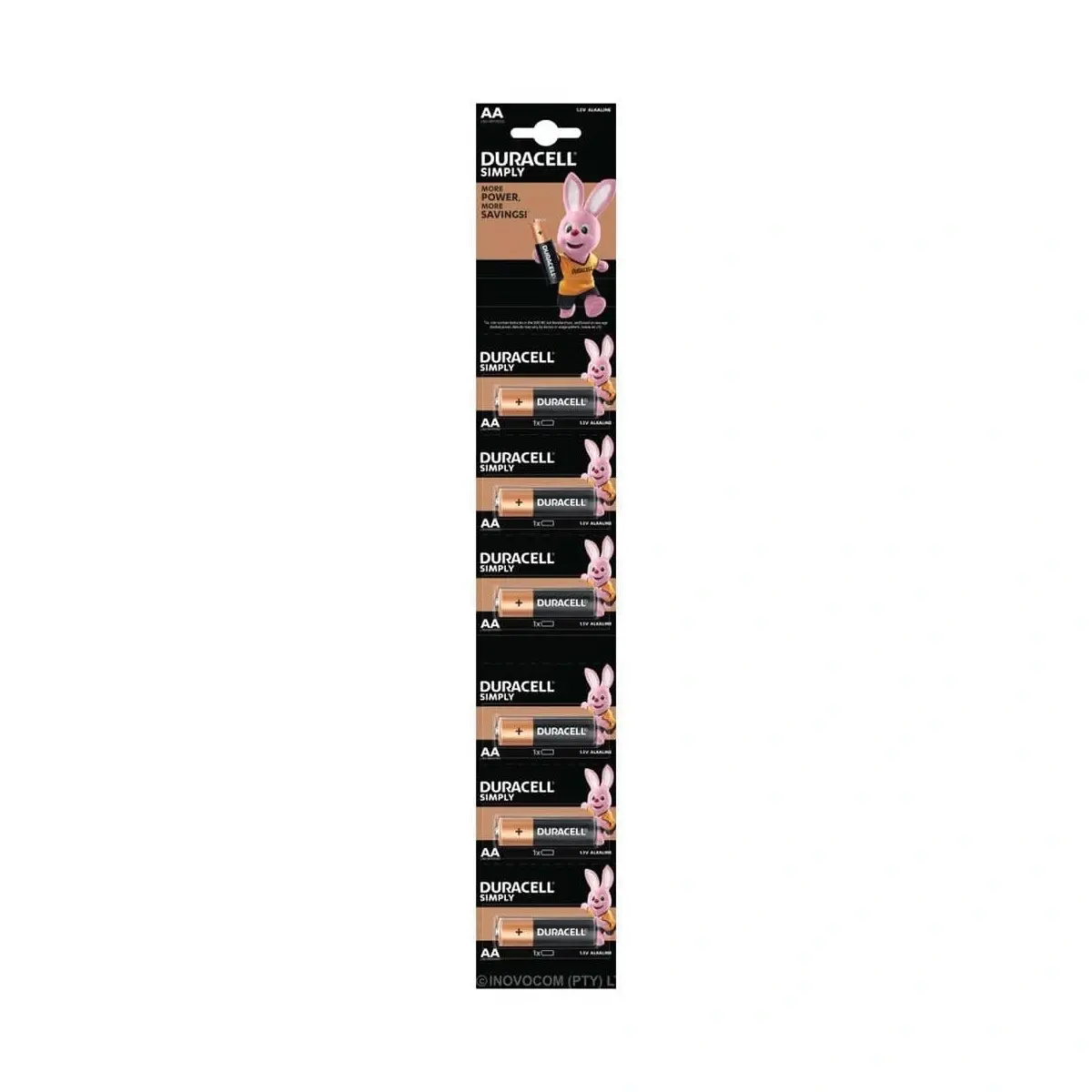 Duracell Aa 25/- (Strip)