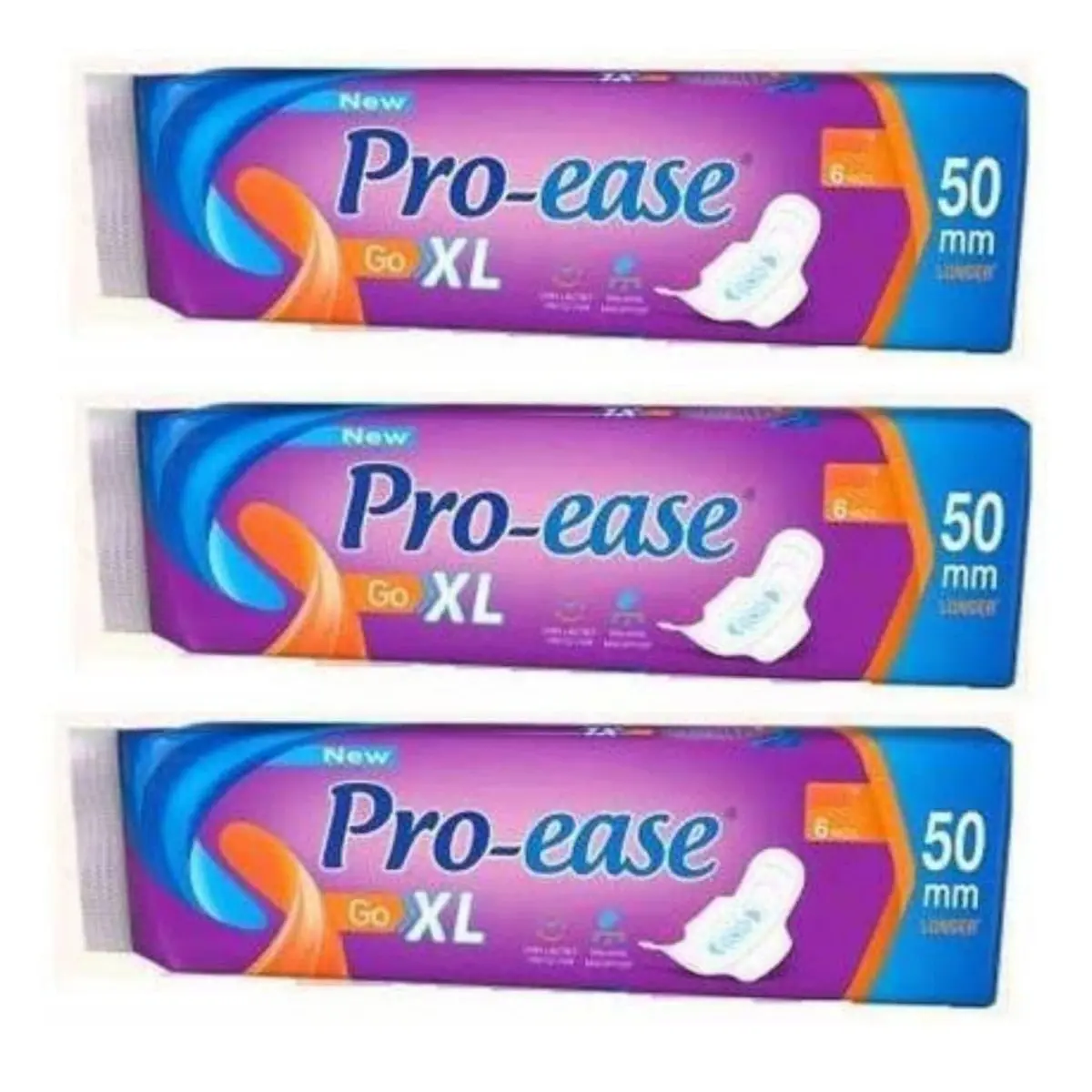 Proease Sanitary Pad Xl 6'