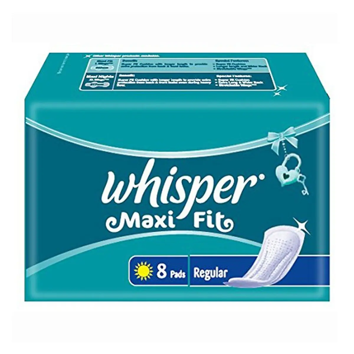 Whisper Sanitary Pad Regular 8'