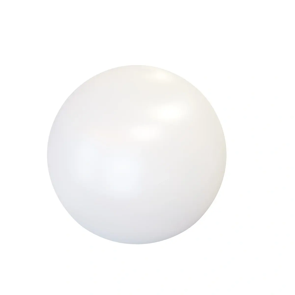 Ball Plastic A2 White
