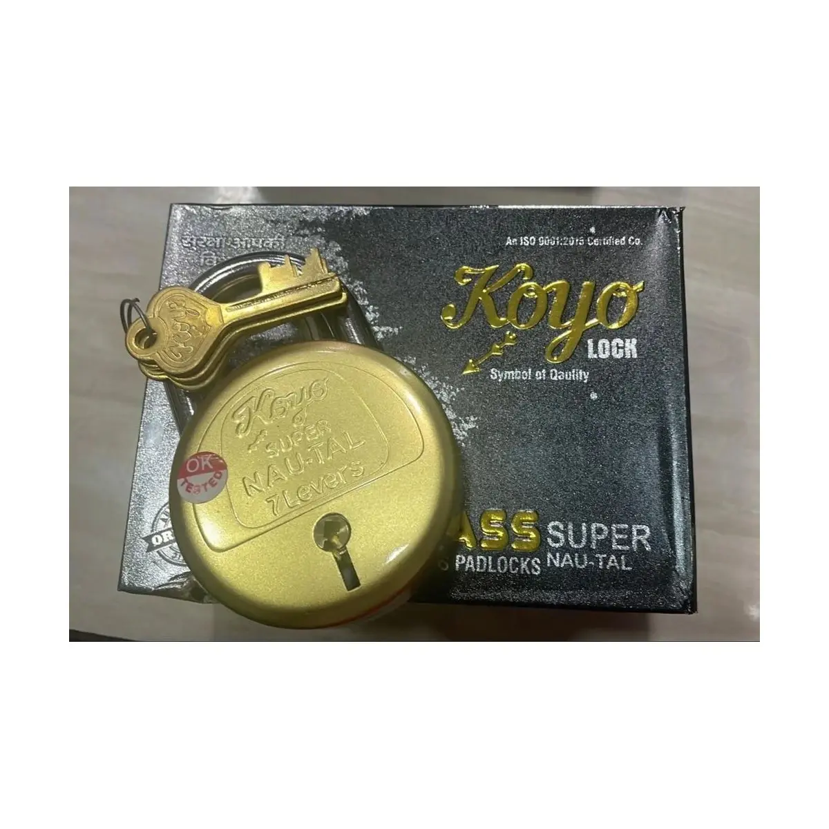 Lock Koyo 40mm Brass