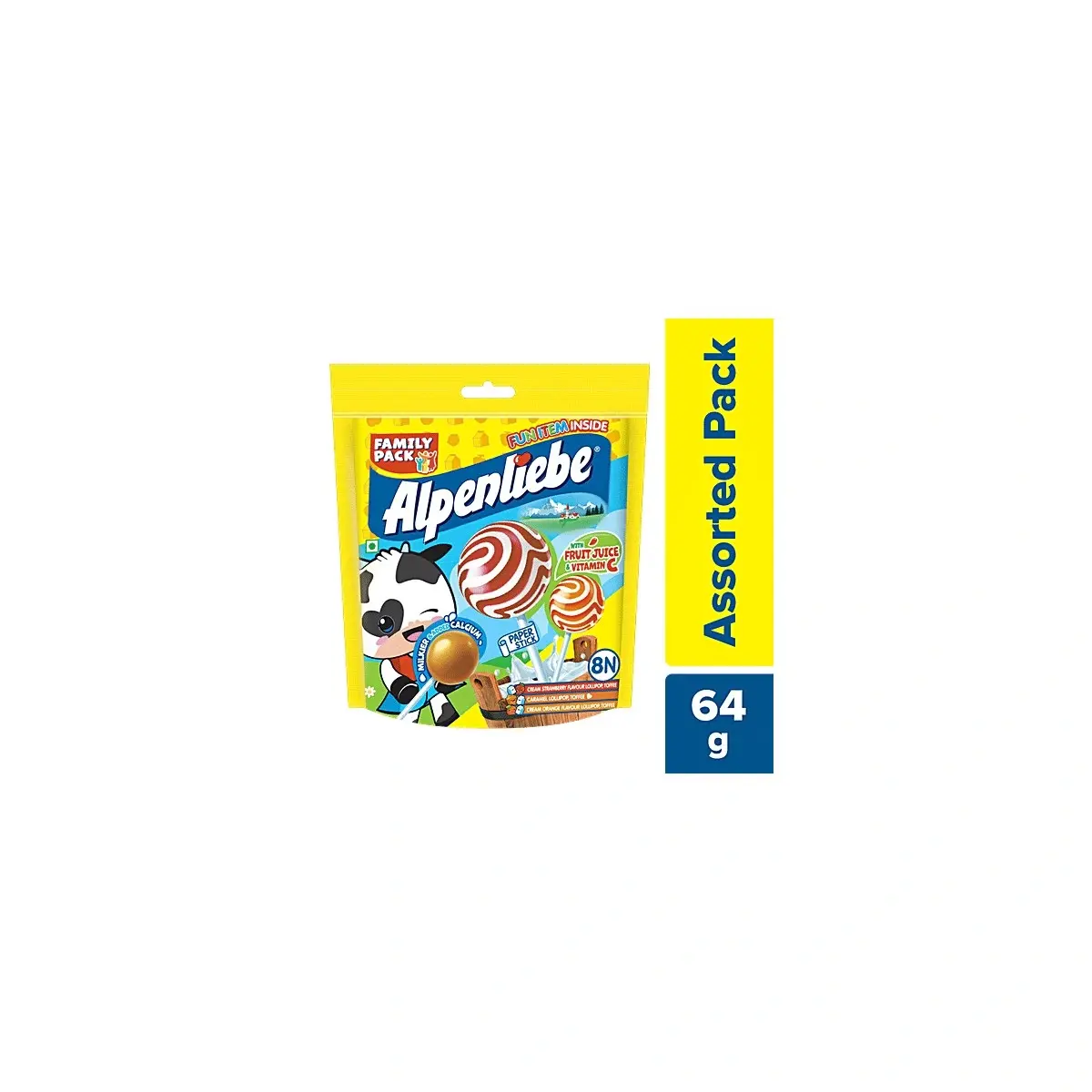 Alpenliebe Ecllair Lollipop 5/-Pkt