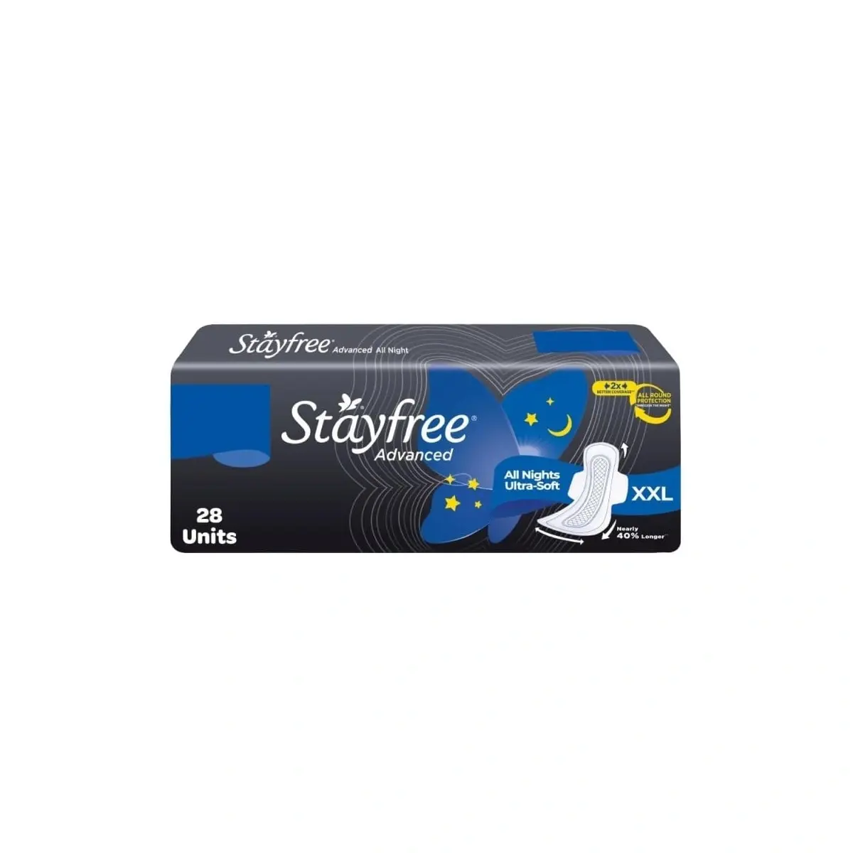 Stayfree Sanitary Pads All Night 14'