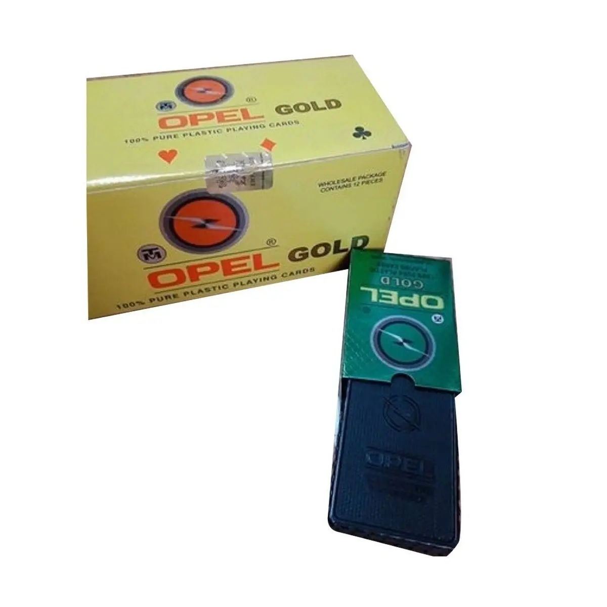 Opal Gold Playing Card