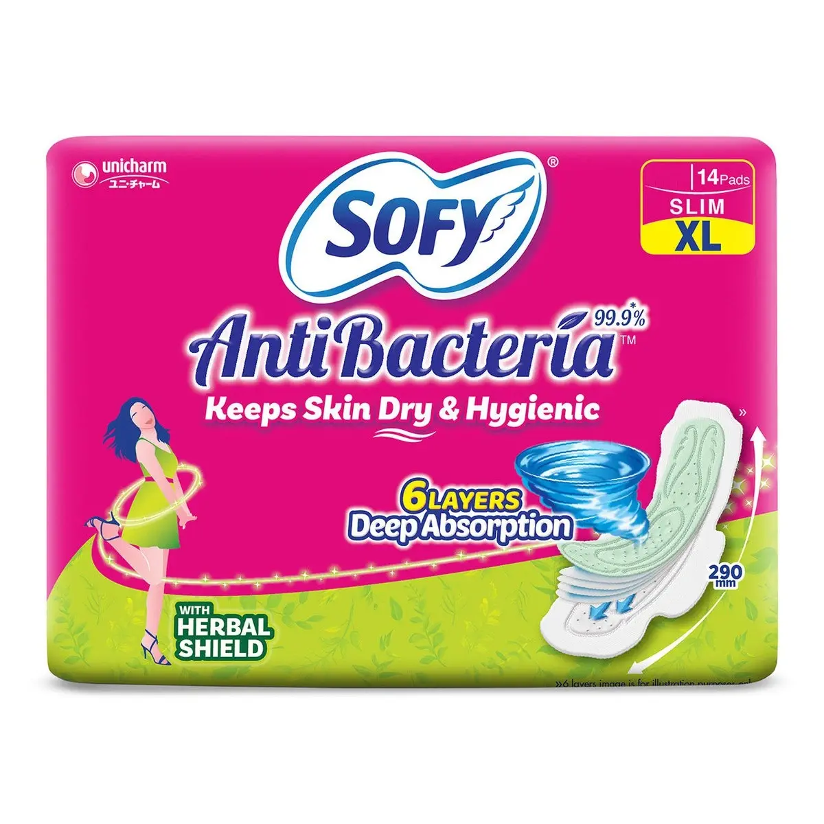 Sofy Sanitary Pads Exl