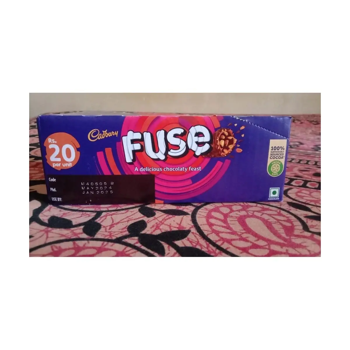 Dairy Milk Fuse 20/- Box