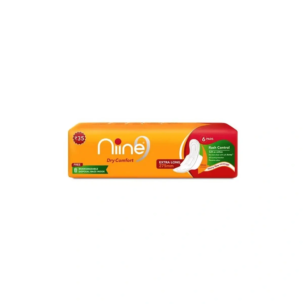 Nine Sanitary Pad (Xl)