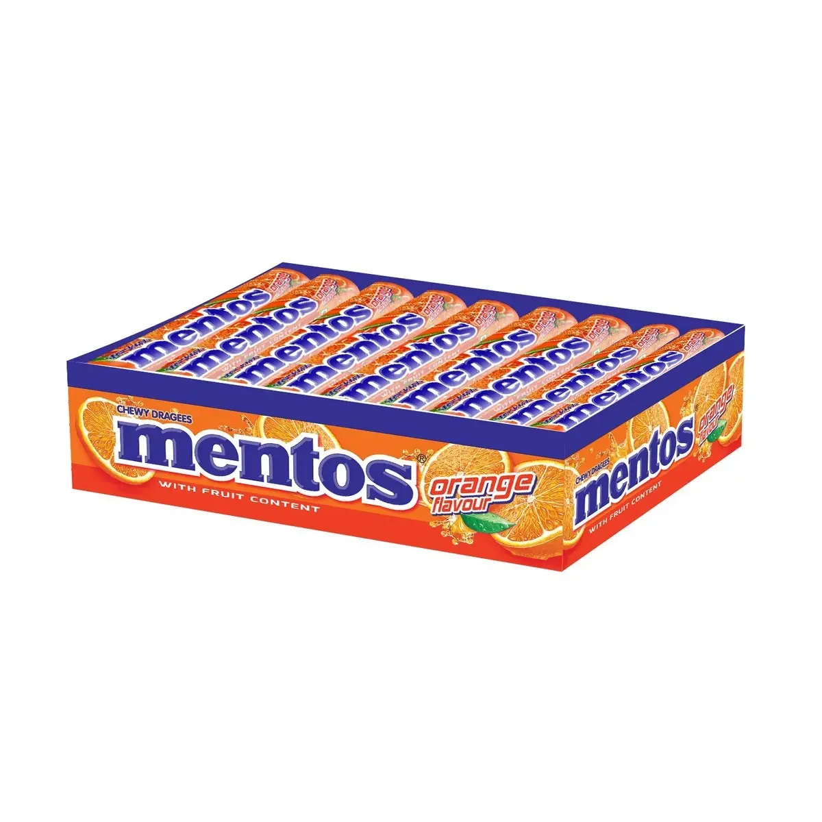 Mentos 10/- Orange Box