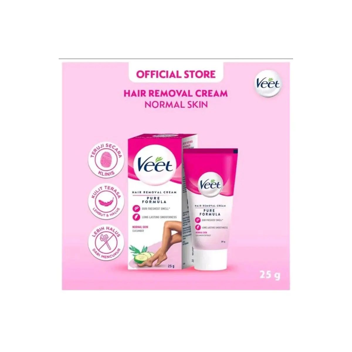 Veet Hair Remover 25 gm Pink