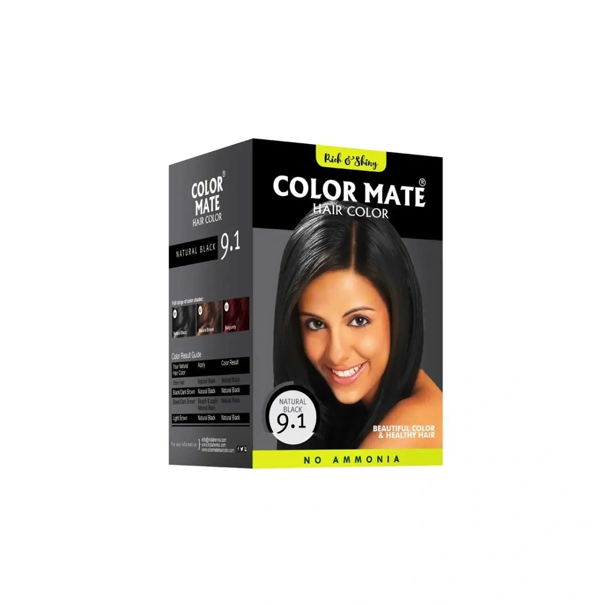 Colour Mate 20/-#Black