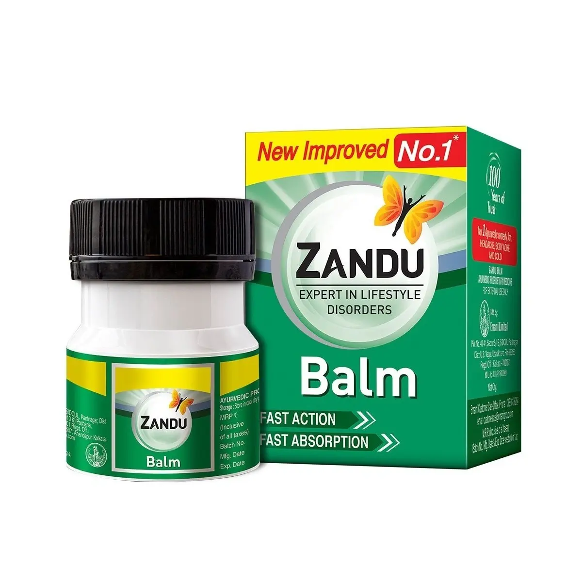 Zandu Balm Big