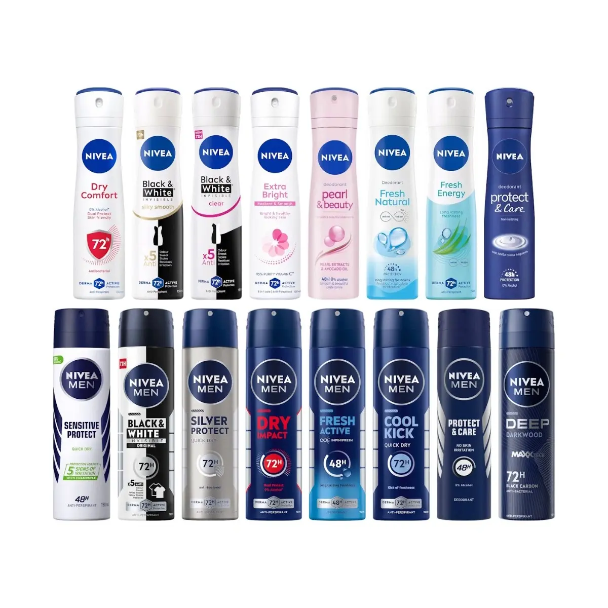 Nivea Deo Men (Mix)