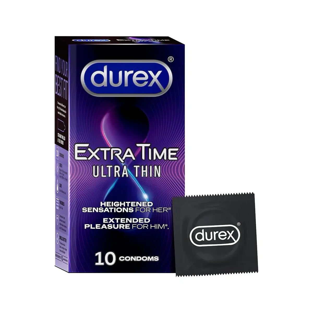 Durex Condom 10pc #Extra Time