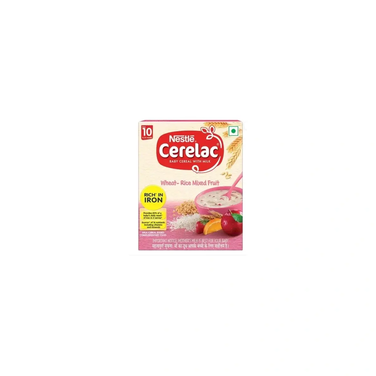 Cerelac Stage 3 Wheat–Rice Mixed Fruit