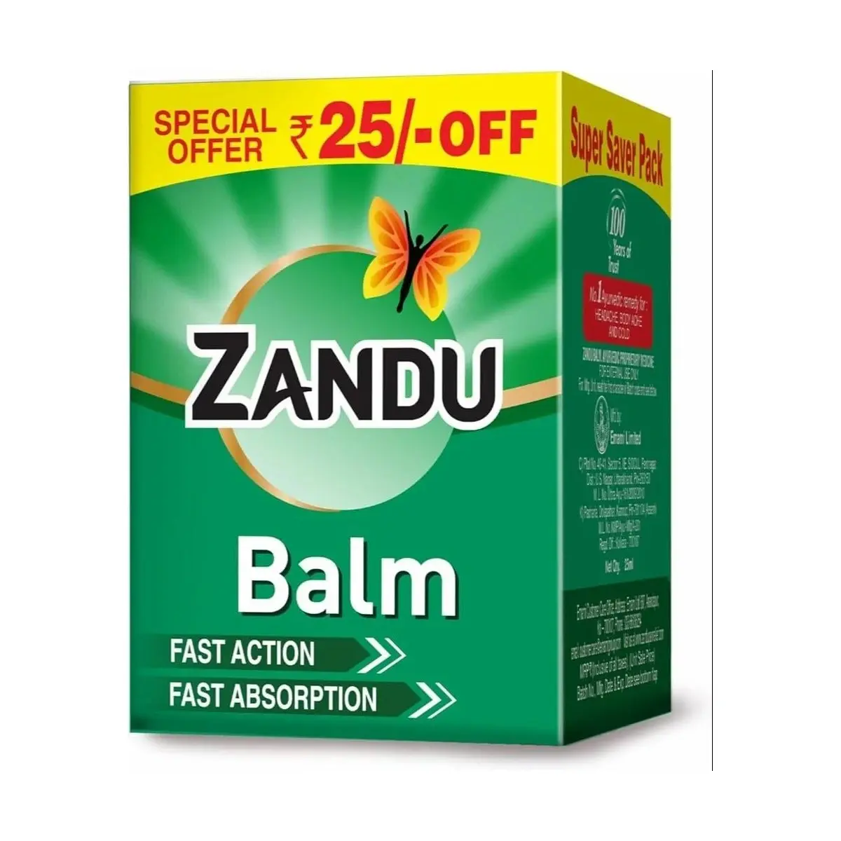 Zandu Balm Small